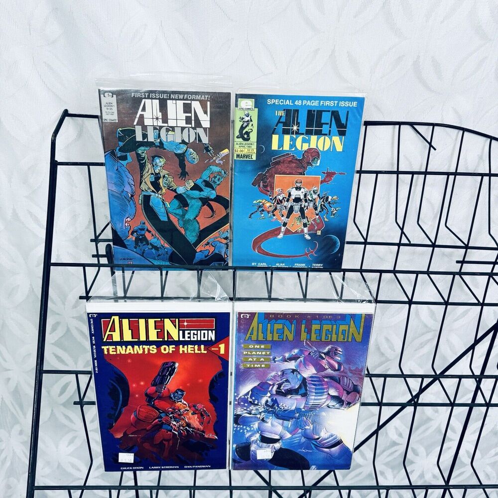 Alien Legion 1 Volume 2: 1 One Planet At A Time 1 & Tenant Of Hell 1 Lot Grimrod